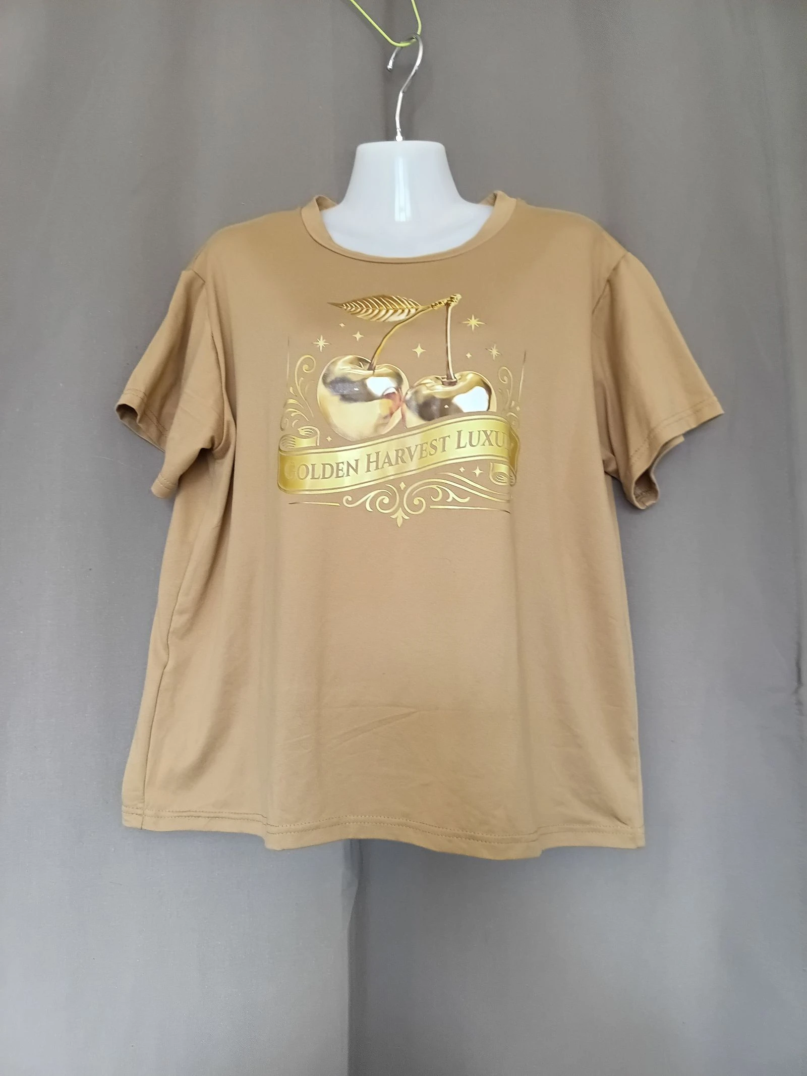Lote de 3 camisetas de cerza y leopardo marrón 1XL – photo 2
